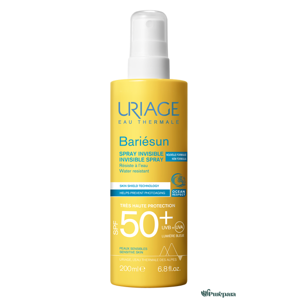 Uriage BARIÉSUN – SPRAY INVISIBLE SPF50+  200ML