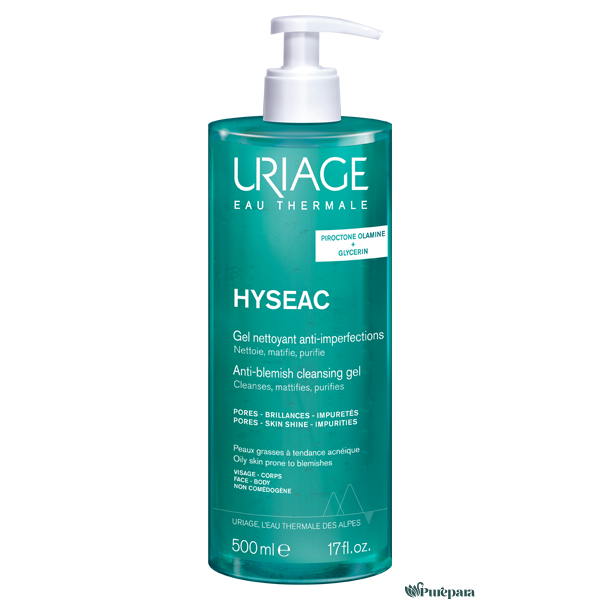 Uriage HYSÉAC – GEL NETTOYANT 500ML