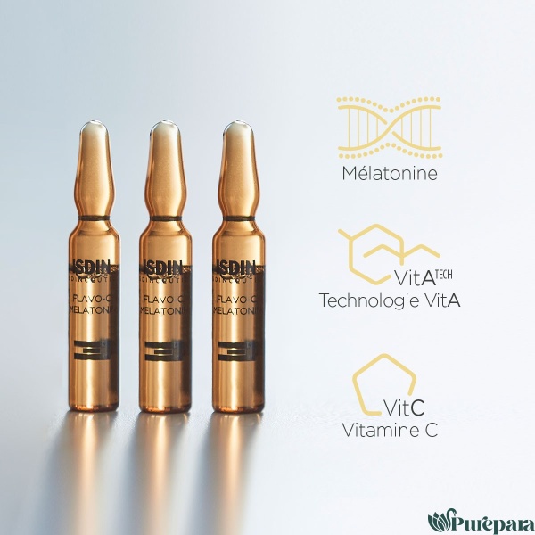 ISDIN Flavo-C Melatonine Ampoule BT10