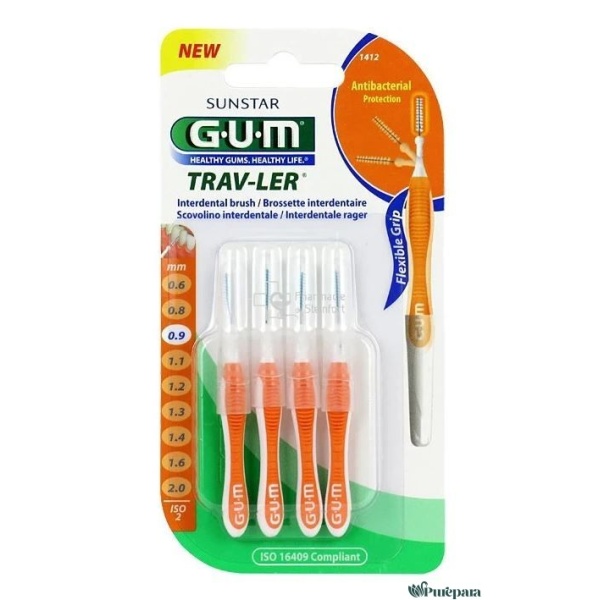 GUM BROSSETTE 1412 TRAVLEUR ULTRA FINE 0.9