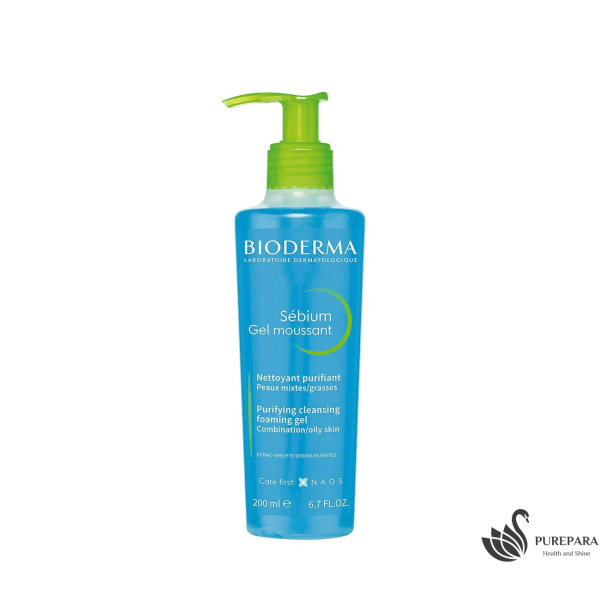 Bioderma Sebium Gel moussant Pompe 200ML