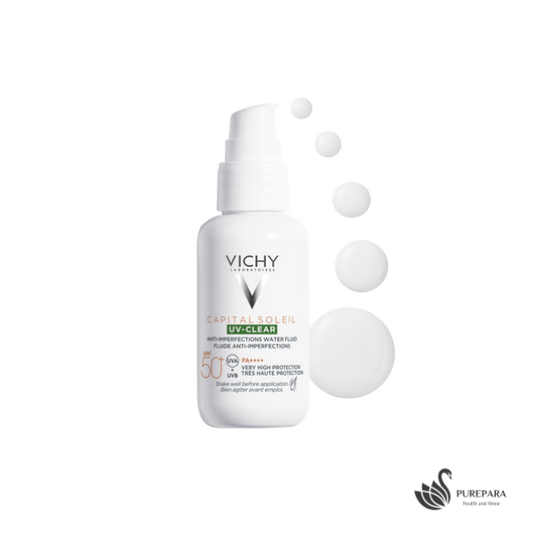 Vichy ecran fluide anti-imperfactions SPF50