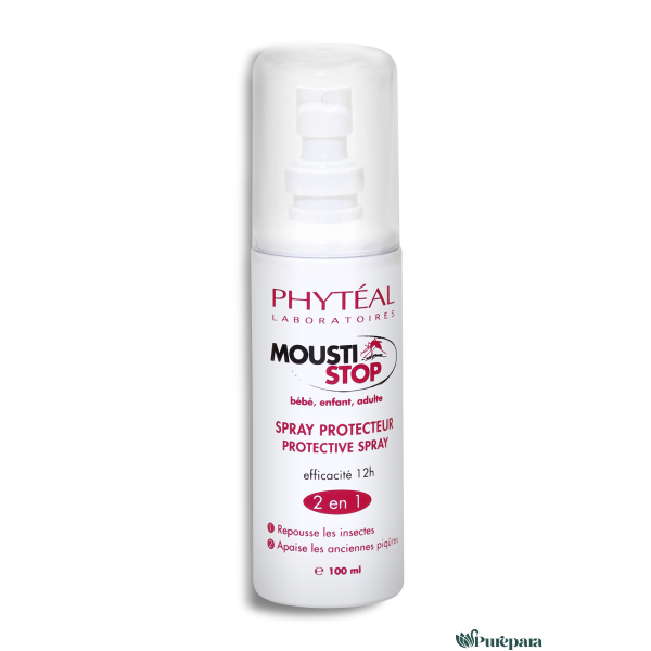 PHYTÉAL MOUSTISTOP SPRAY PROTECTEUR À L’ALOÉ VERA 100 ML