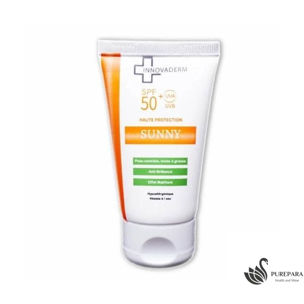 INNOVADERM ECRAN SUNNY ANTI-BRILLANCE SPF50+ 50ML