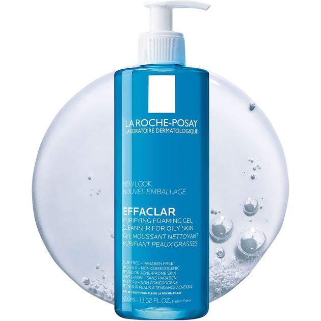 LA ROCHE-POSAY EFFACLAR GEL MOUSSANT NETTOYANT 400ML
