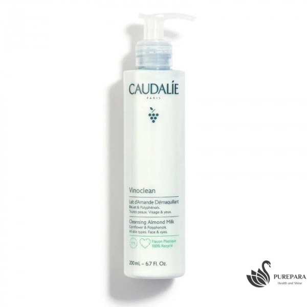 Caudalie Vinoclean Lait d’Amande Démaquillant – 200 mL