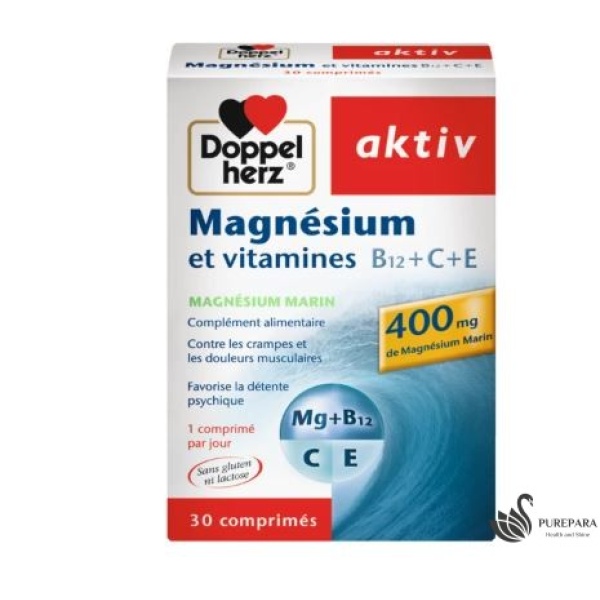 Doppelherz AKTIV MAGNESIUM VIT.C+E CP B/30