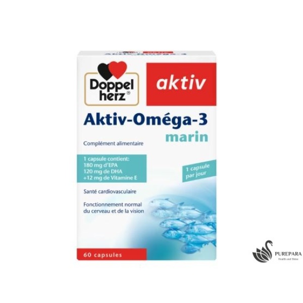 Doppelherz AKTIV OMEGA 3 CAPSULE BT/60