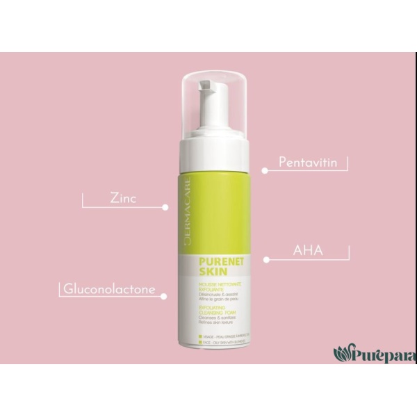 Dermacare Purenet skin mousse exfoliante 150 ml