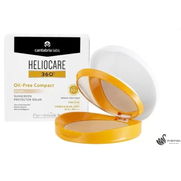 HELIO 360 OIL-FREE COMPACT PEARL 10GR NEW