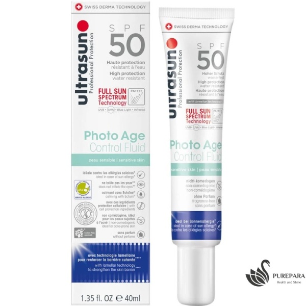 ULTRASUN PHOTO AGE CONTROL FLUID SPF50+ 40ML