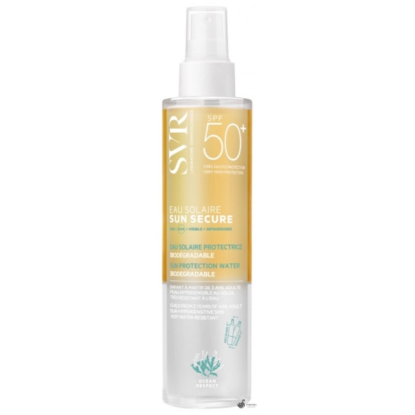 SUN SECURE EAU SOLAIRE SPF50+ 200ML
