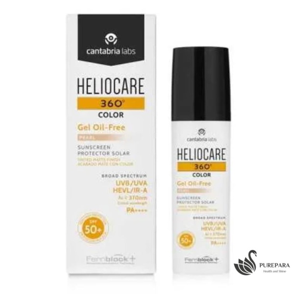 HELIOCARE 360° GEL OIL FREE COLOR SPF50+ PEARL 50ml