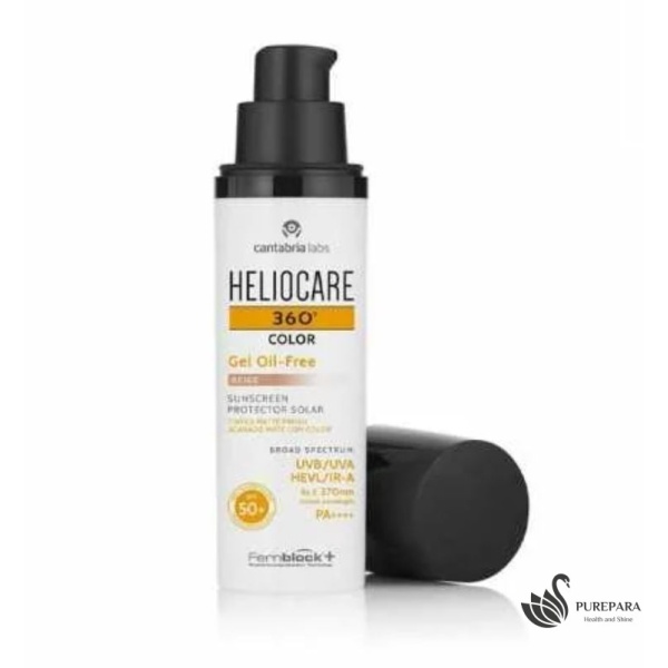 HELIOCARE 360° GEL. OIL FREE COLOR SPF50+ BEIGE 50ml