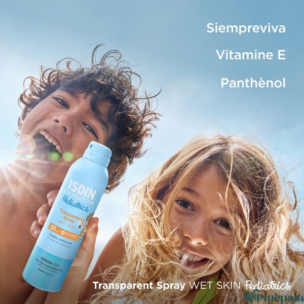 ISDIN Transparent Spray Wet Skin Pediatrics SPF 50 250ML
