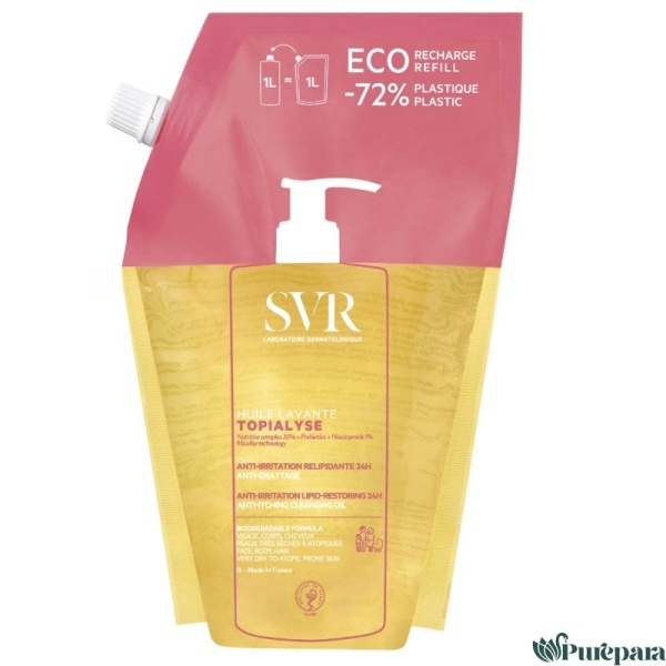 SVR TOPIALYSE HUILE LAVANTE  1L RECHARGE
