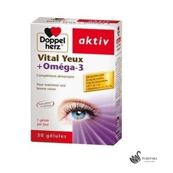 Doppelherz AKTIV VITAL YEUX BT30 GELLULES